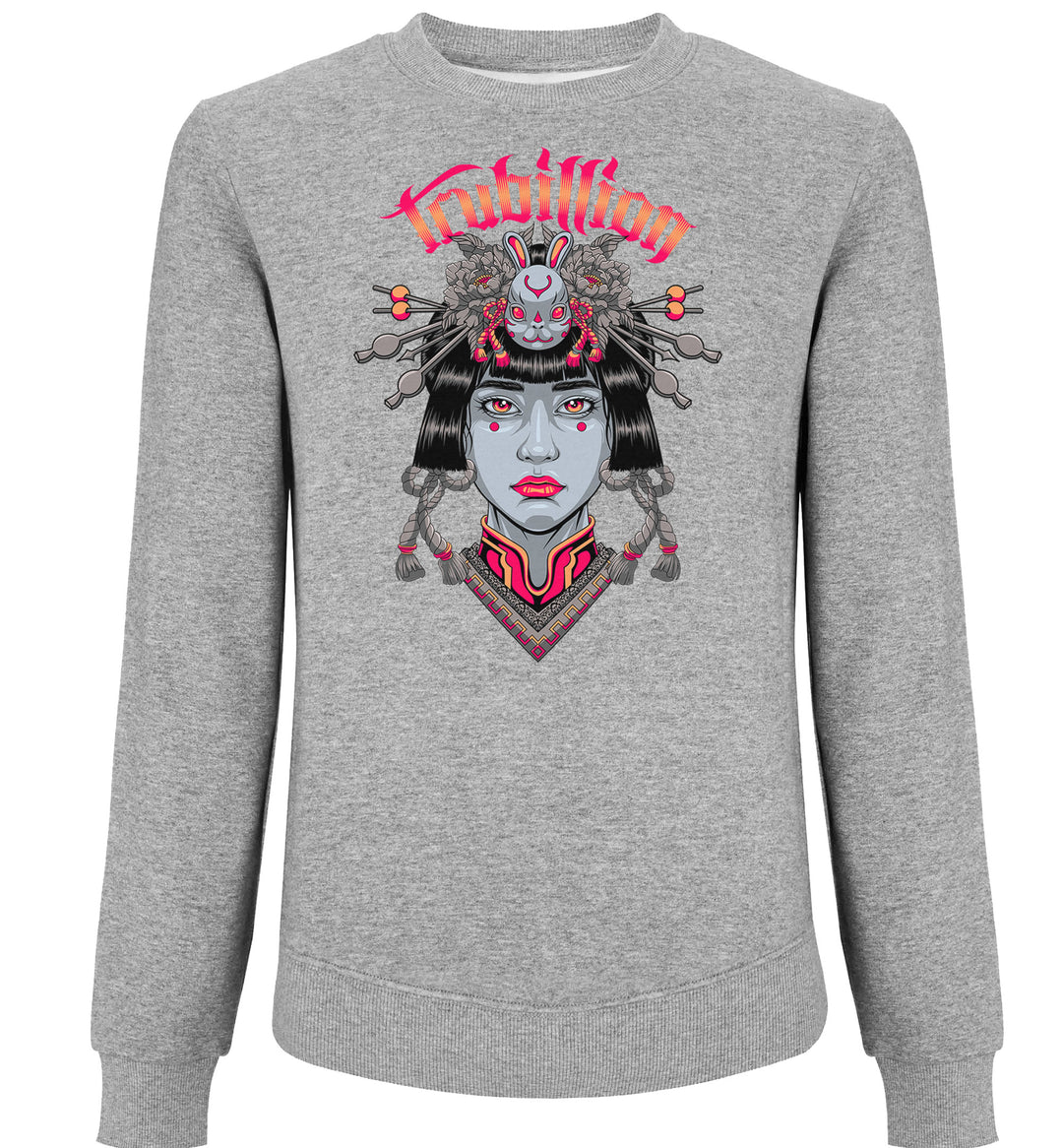 Geisha With Rabbit Mask Sweatshirts