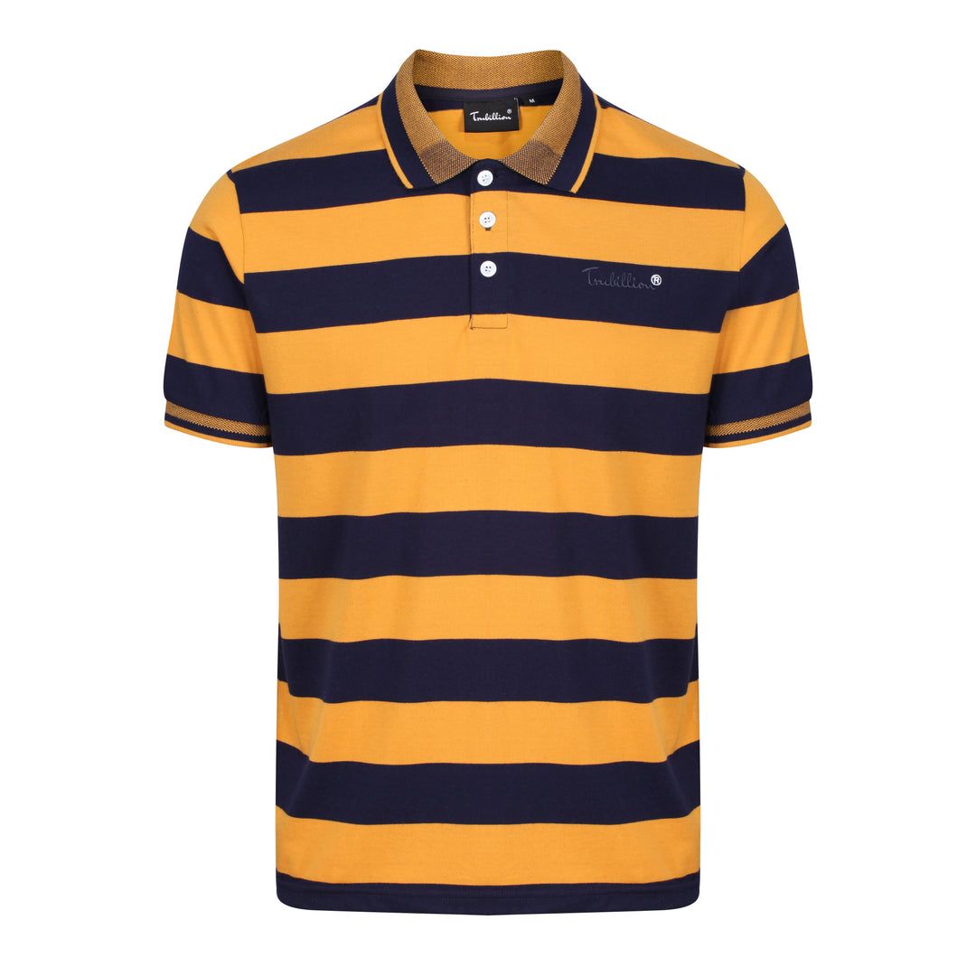 Mens Stripe Polo Shirt