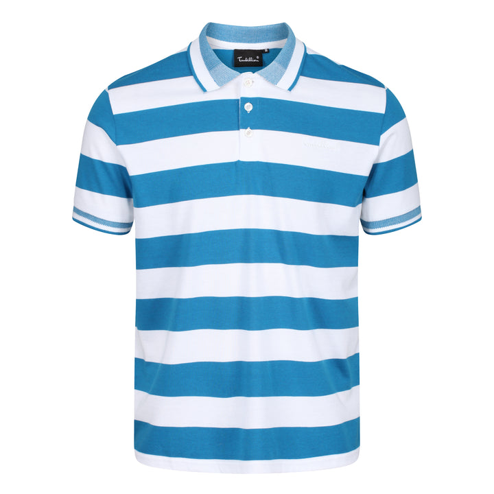 Mens Stripe Polo Shirt