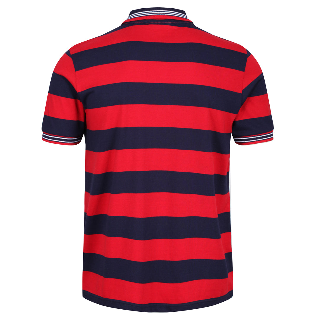 Mens Stripe Polo Shirt