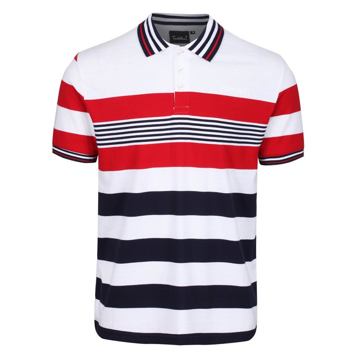 Mens Stripe Polo Shirt