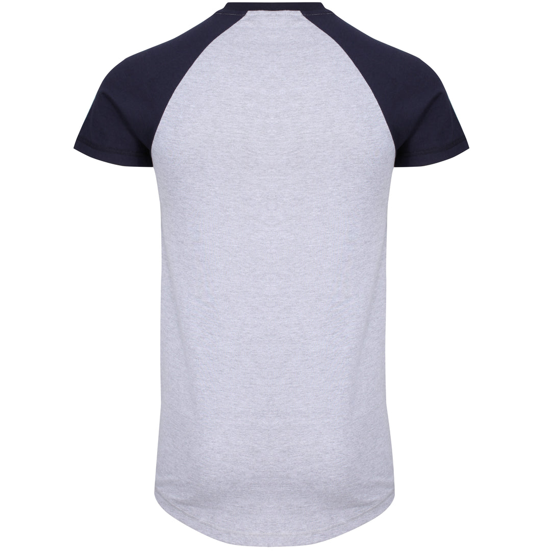 Scoop Hem T Shirts Heather Grey