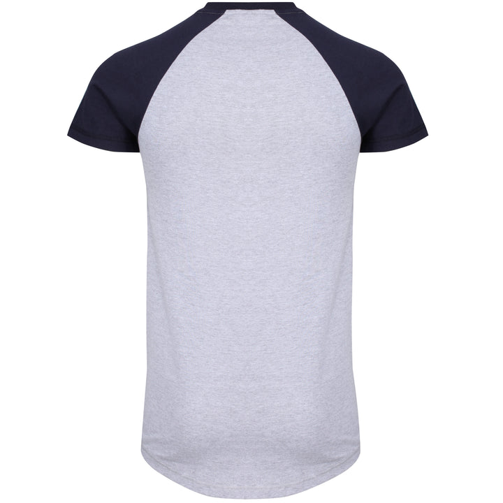 Scoop Hem T Shirts Heather Grey