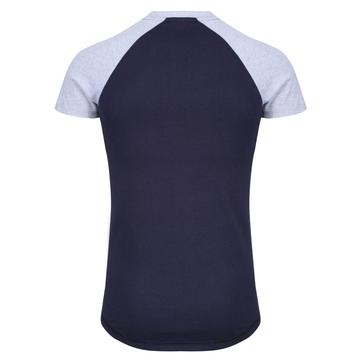 Scoop Hem T Shirts Navy