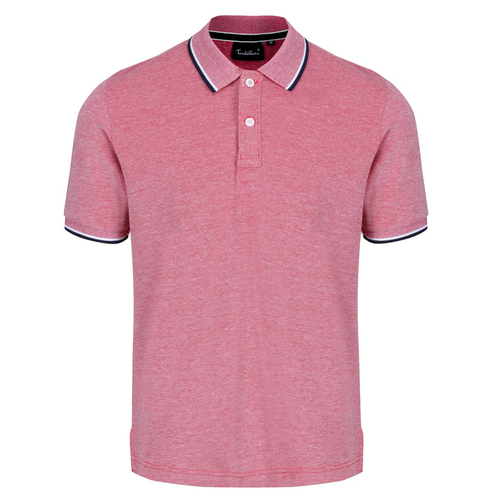 Mens 2 Tone Polo Shirt