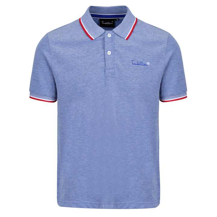 Mens 2 Tone Polo Shirt