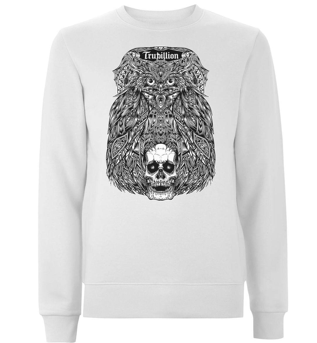 Owl and Skull Sweatshirts | Printed Tattoo Designs