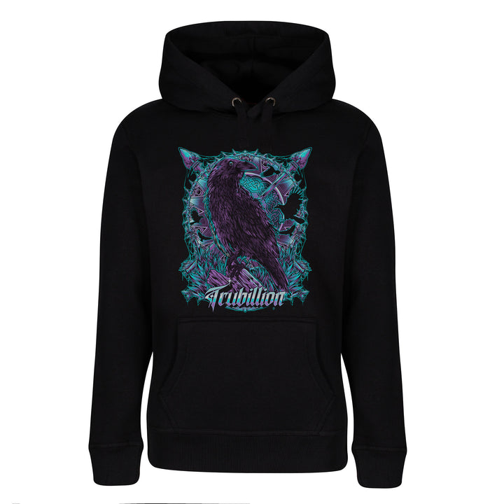 Crow Raven Pullover Hoodie