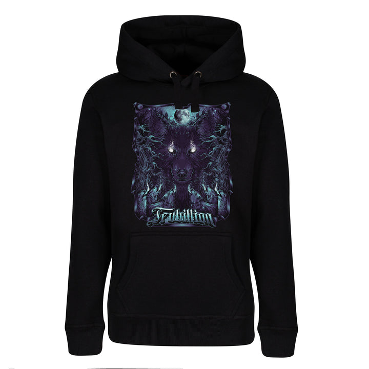 Hoodies Black Wolf Pack