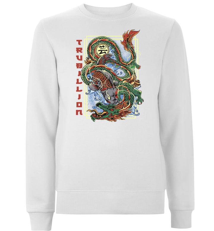 Koi Fish vs Dragon Sweatshirts